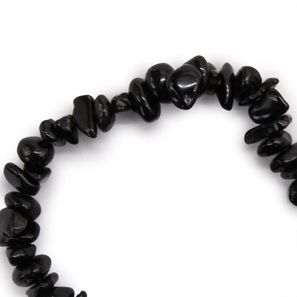 Bracelet en chips de Agate Noire - photo 2