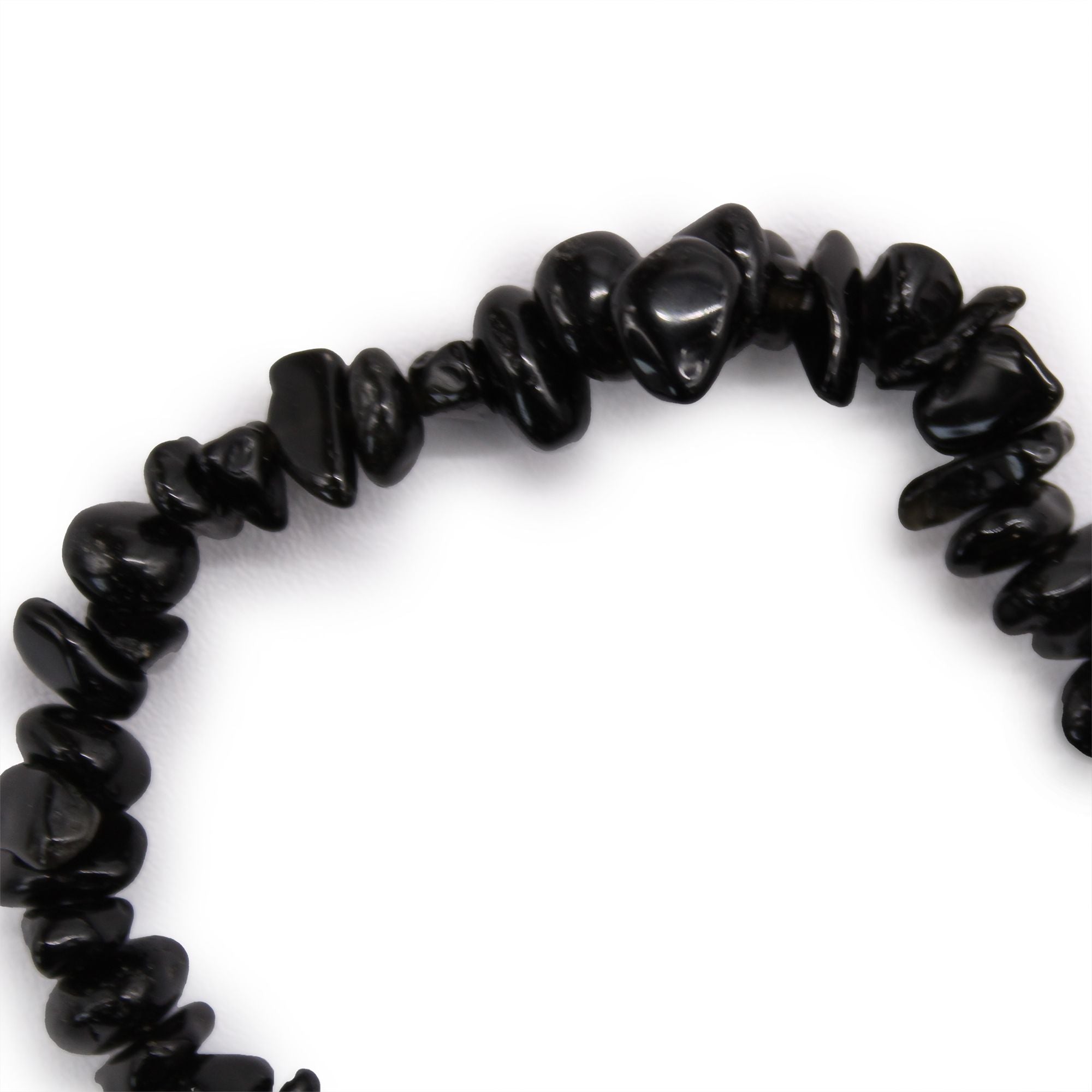 Bracelet en chips de Agate Noire - photo 2