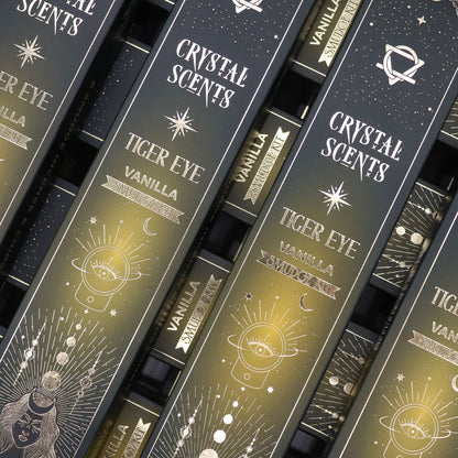 Encens Vanille & Œil de Tigre - Smudge Artisanal Inde – photo 2