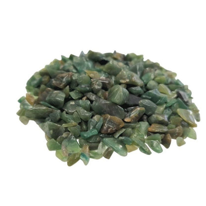 Chips Aventurine Verte 1kg - Pierre Naturelle Brute