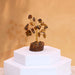 Mini Gemstone Trees On Wood Base - Tigereye (15 stones)