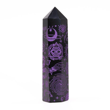 Pointe d'Obsidienne Noire - Mystic Story - deep purple - photo 6