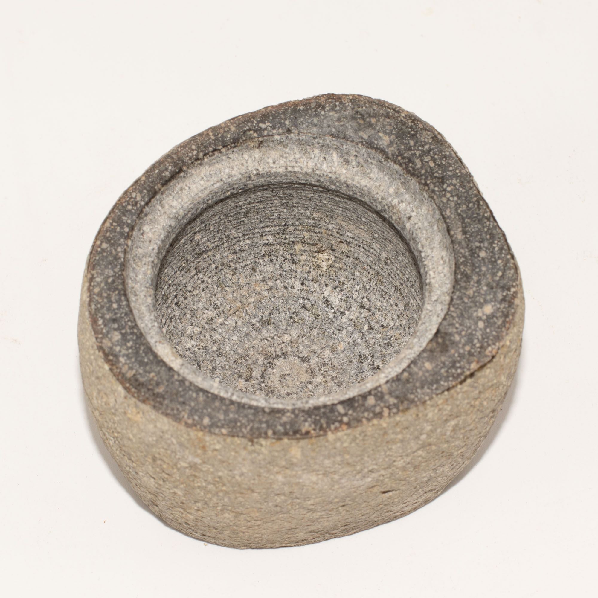 Pot en Riverstone Naturel — Couvercle Pierre 9×7cm – photo 2