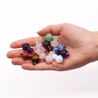 Gemstone Mushrooms Pendants (12 assorted)  20x15mm - photo 2