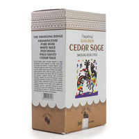 30g Golden Cedar Sage Smudging Resin Sticks (6s)