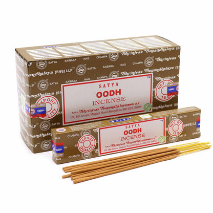 Encens Satya Oodh 15 g - Bois d'Oud & Méditation – photo 2