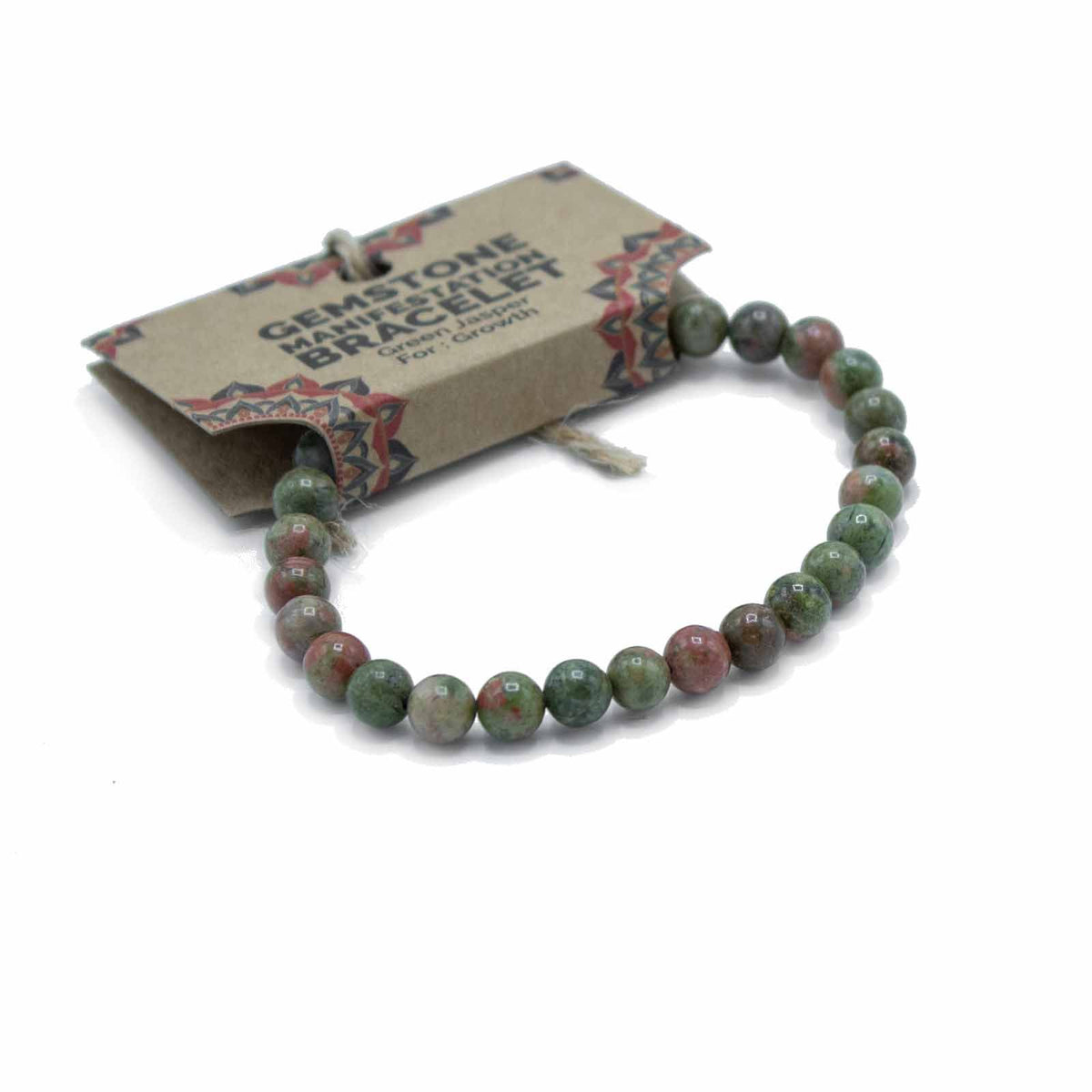 Bracelet Jaspe Vert - Croissance, Force & Ancrage – photo 2