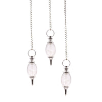 Pendule lingam - Cristal de Roche