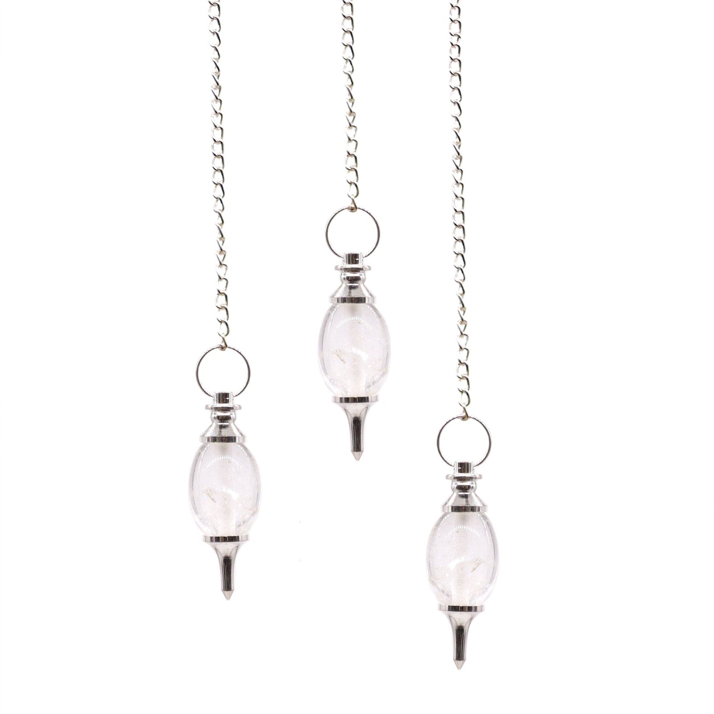 Pendule lingam - Cristal de Roche