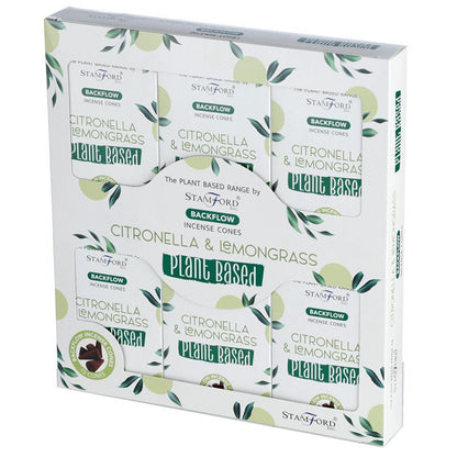 Cônes Encens Refoulant Citronnelle & Lemongrass - 12 Pcs