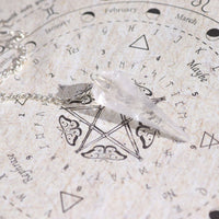 Ancient Witch Spell Incense - Cleansing - Rock Crystal Pendulum