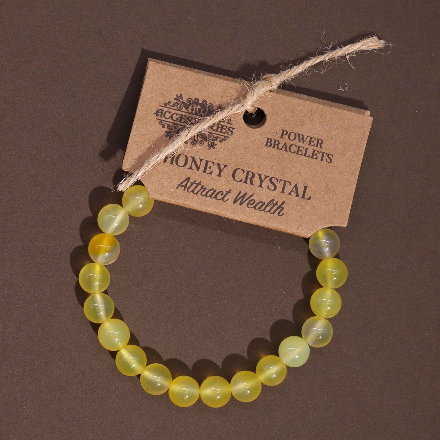 Bracelet d'énergie - Cristal Miel - photo 2
