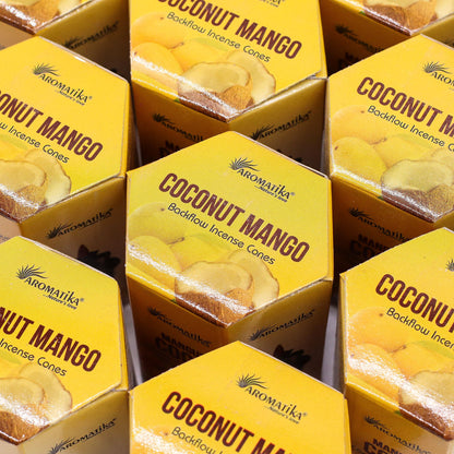 Encens Refoulant Coco Mangue - Lot 10 Cônes Masala – photo 5