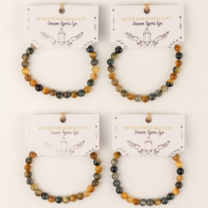 Bracelet Œil de Tigre Mélangé — Perles de 6 mm — 17 cm - photo 7