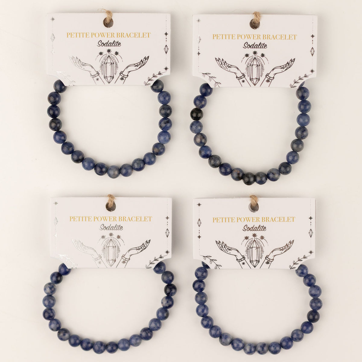 Bracelet Sodalite — Perles de 6 mm — 17 cm - photo 7
