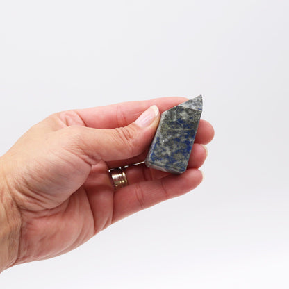 Lot de pointes en Lapis-Lazuli d'Afghanistan (6 cm) - photo 2