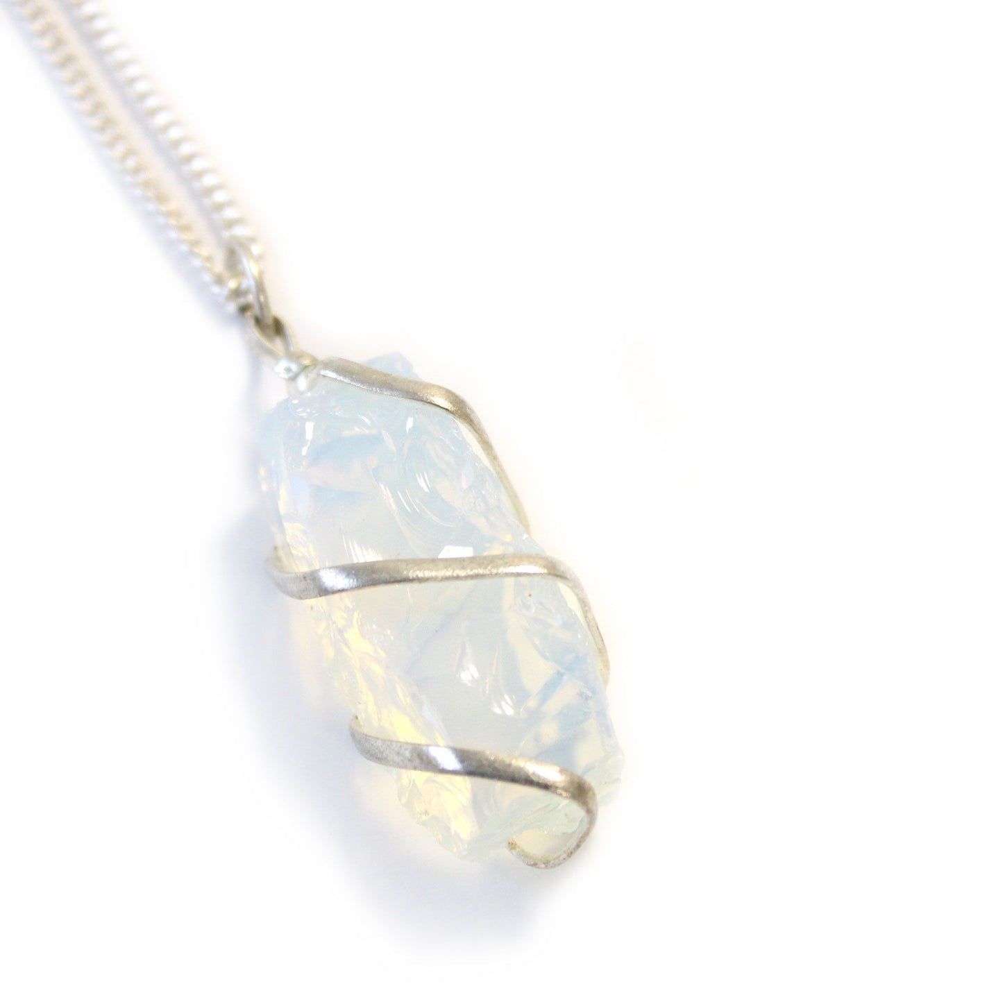 Collier cascade en Opalite - photo 4