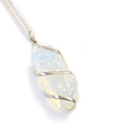 Collier cascade en Opalite - photo 4