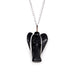 Pendentif Ange Gardien - Agate Noire
