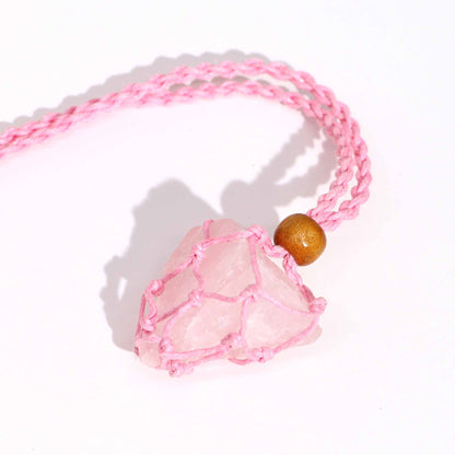 Cordon pour pendentif 45 cm - pink - photo 3