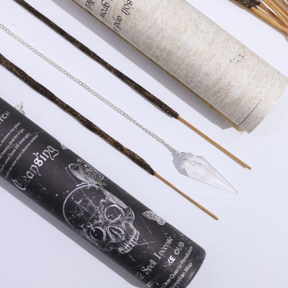 Coffret Rituel Clarté — Pendule Cristal de Roche & Encens Oud – photo 4