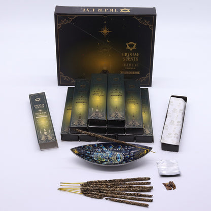 Encens Vanille & Œil de Tigre - Smudge Artisanal Inde – photo 4