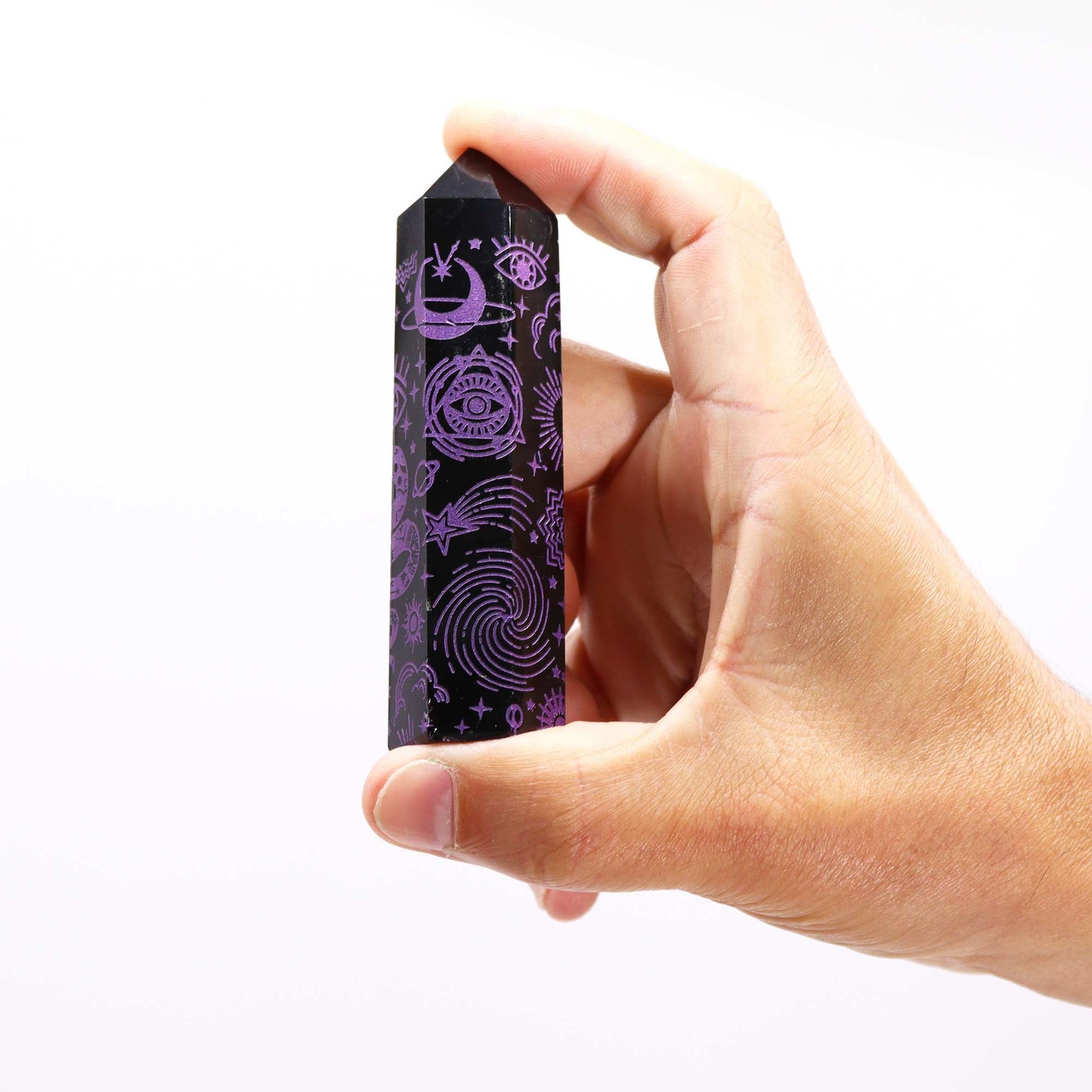 Pointe d'Obsidienne Noire - Mystic Story - deep purple - photo 8