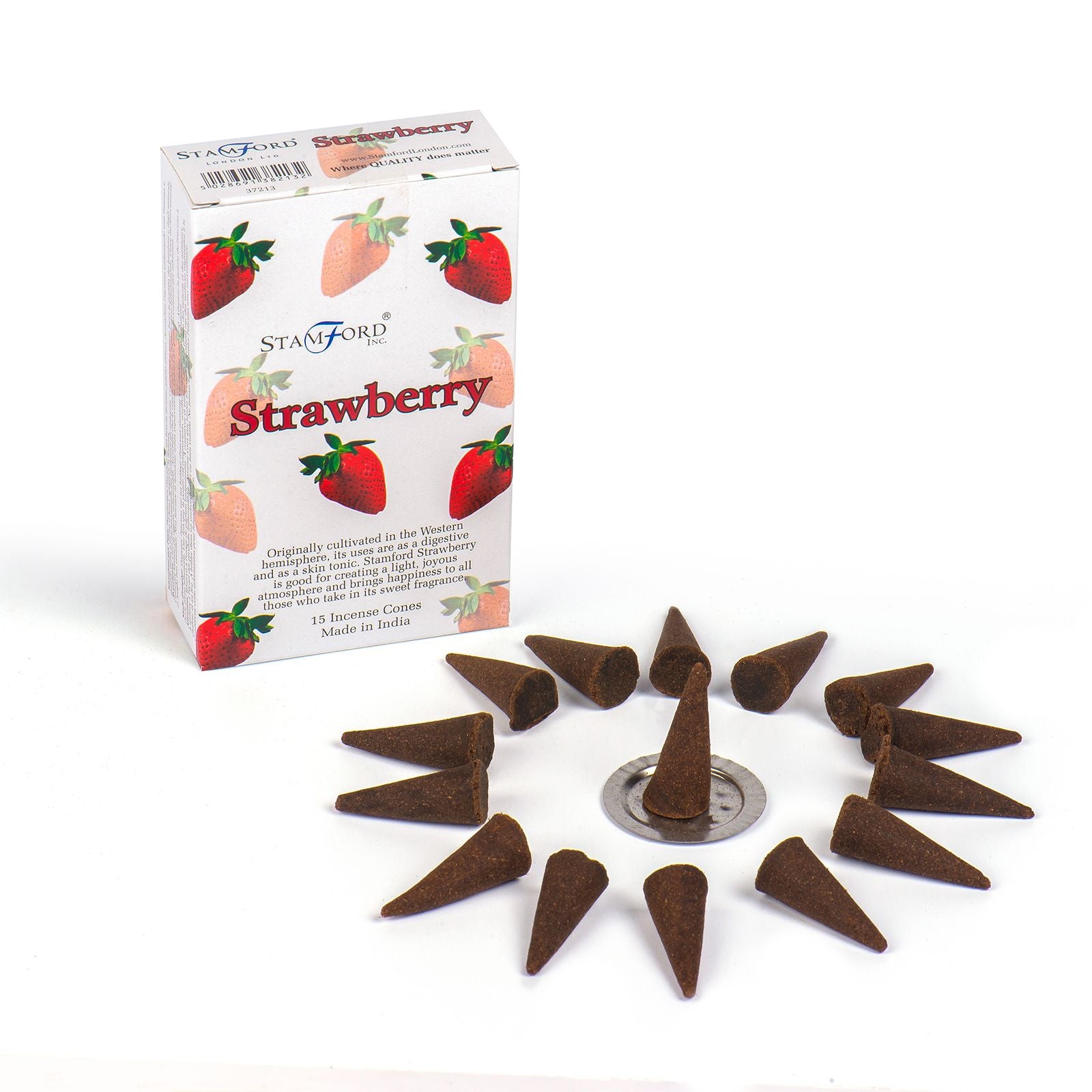 Cônes d'Encens Fraise - Relaxation & Méditation Premium – photo 2