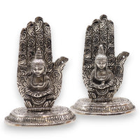 Porte-Encens Main de Bouddha 13x9cm - Méditation – photo 3