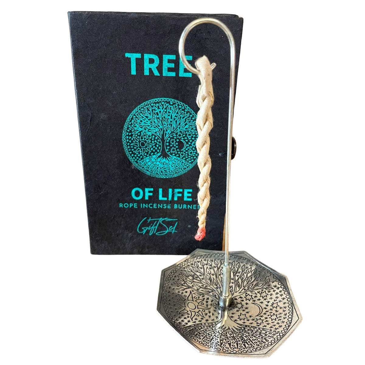 Encens Corde Arbre de Vie - Porte-Encens Argenté – photo 2