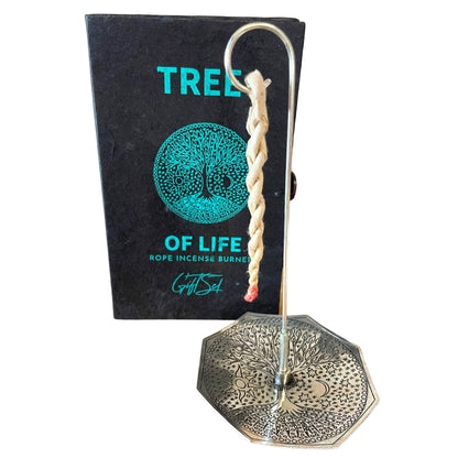 Encens Corde Arbre de Vie - Porte-Encens Argenté – photo 2