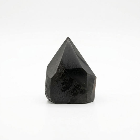 Pointe polie en Tourmaline noire (lot de 5 à 6 pièces)