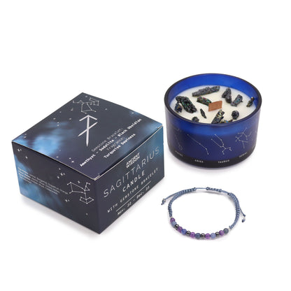 Bougie Zodiaque Sagittaire — Bracelet en Pierres - photo 4