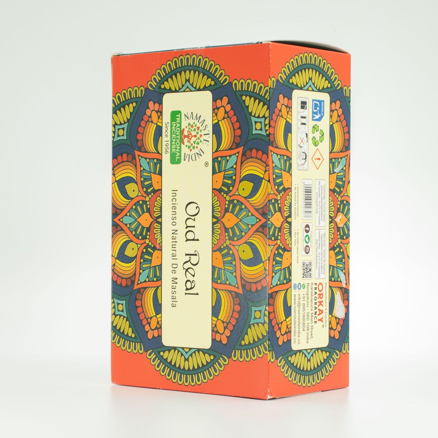 Encens Oud Royal Masala Mandala - Bois Sacré & Méditation – photo 5