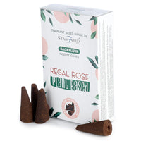 Encens Cônes Refoulants Rose Royale - Cascade de Fumée