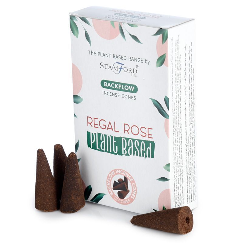 Encens Cônes Refoulants Rose Royale - Cascade de Fumée