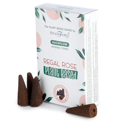 Encens Cônes Refoulants Rose Royale - Cascade de Fumée