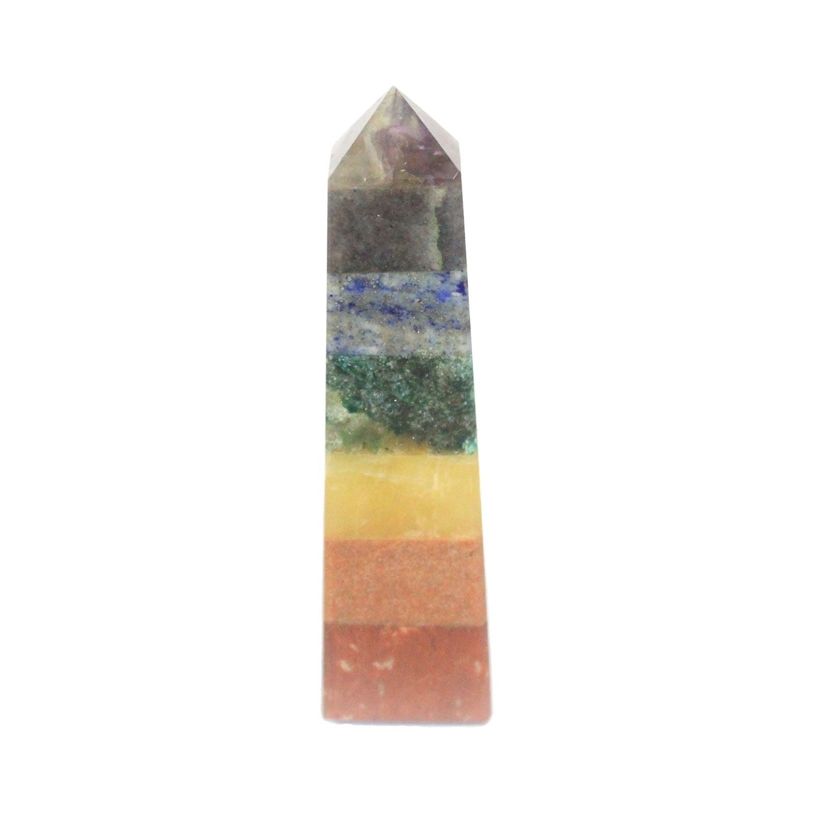 Obélisque en pierres naturelles (5 cm)
