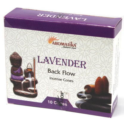 Encens Cône Backflow Lavande - Relaxation & Détente