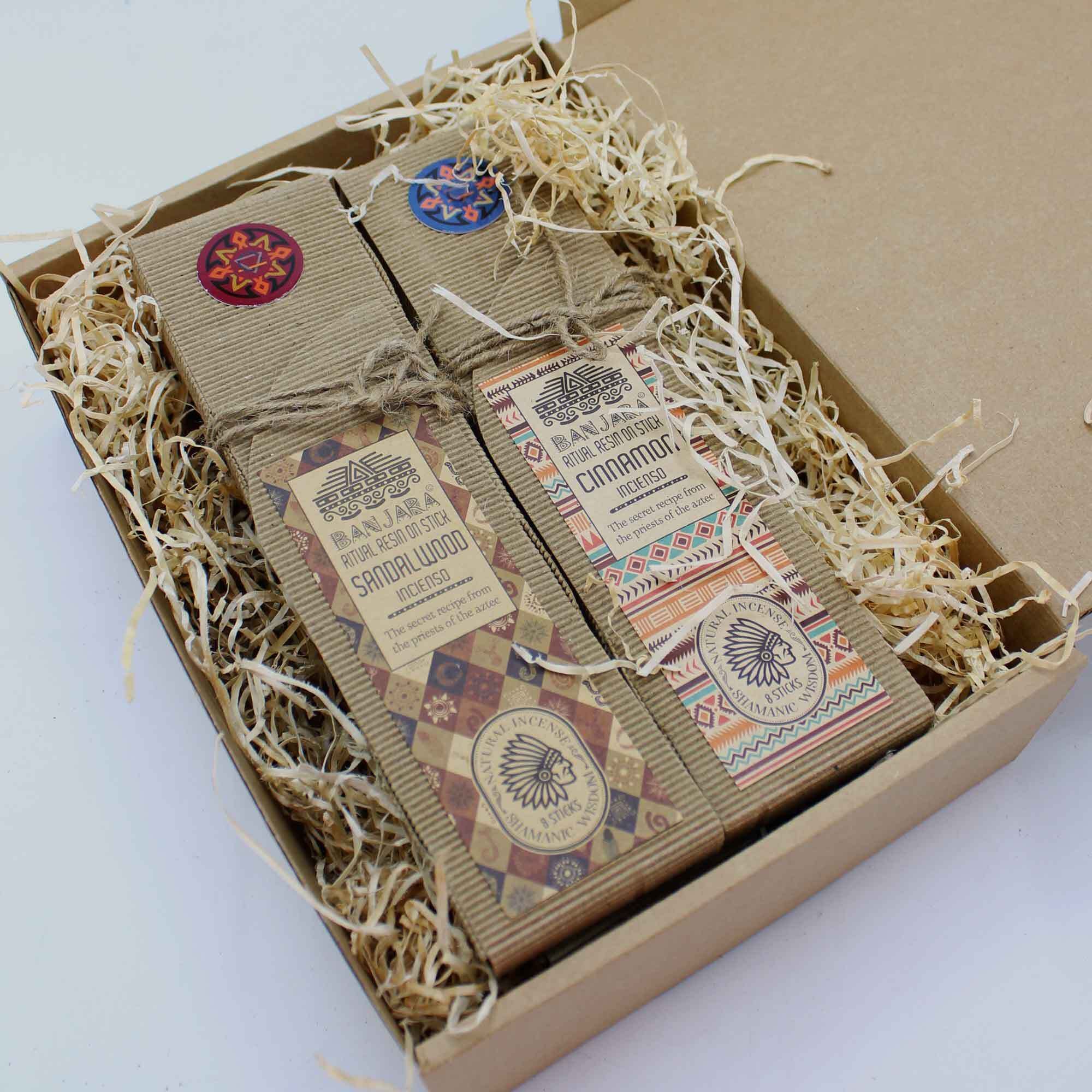 Encens Résine sur Bâton - Coffret Découverte 6 Parfums