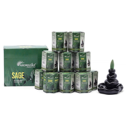 Encens Refoulant Sauge - Lot 10 Cônes Masala – photo 5
