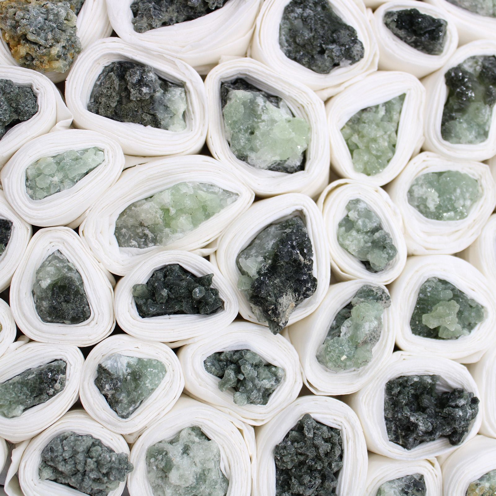 Mineral Specimens - Small Prynite (approx 100 pieces)
