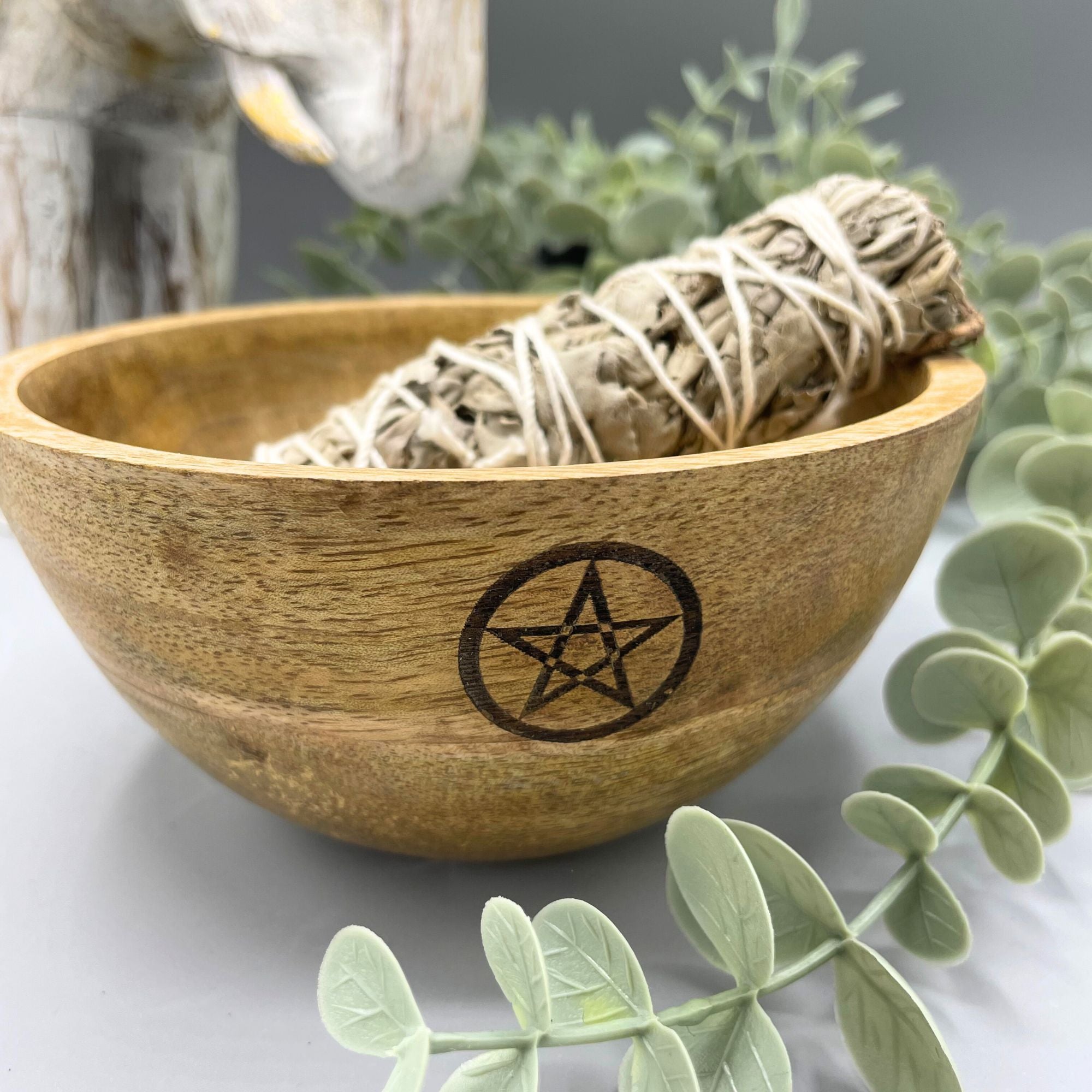 Coupe Rituelle en Bois — Format 14x7cm – photo 2