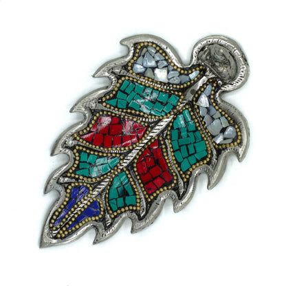 Porte-Encens Bouddha Feuille - Tibétain Artisanal