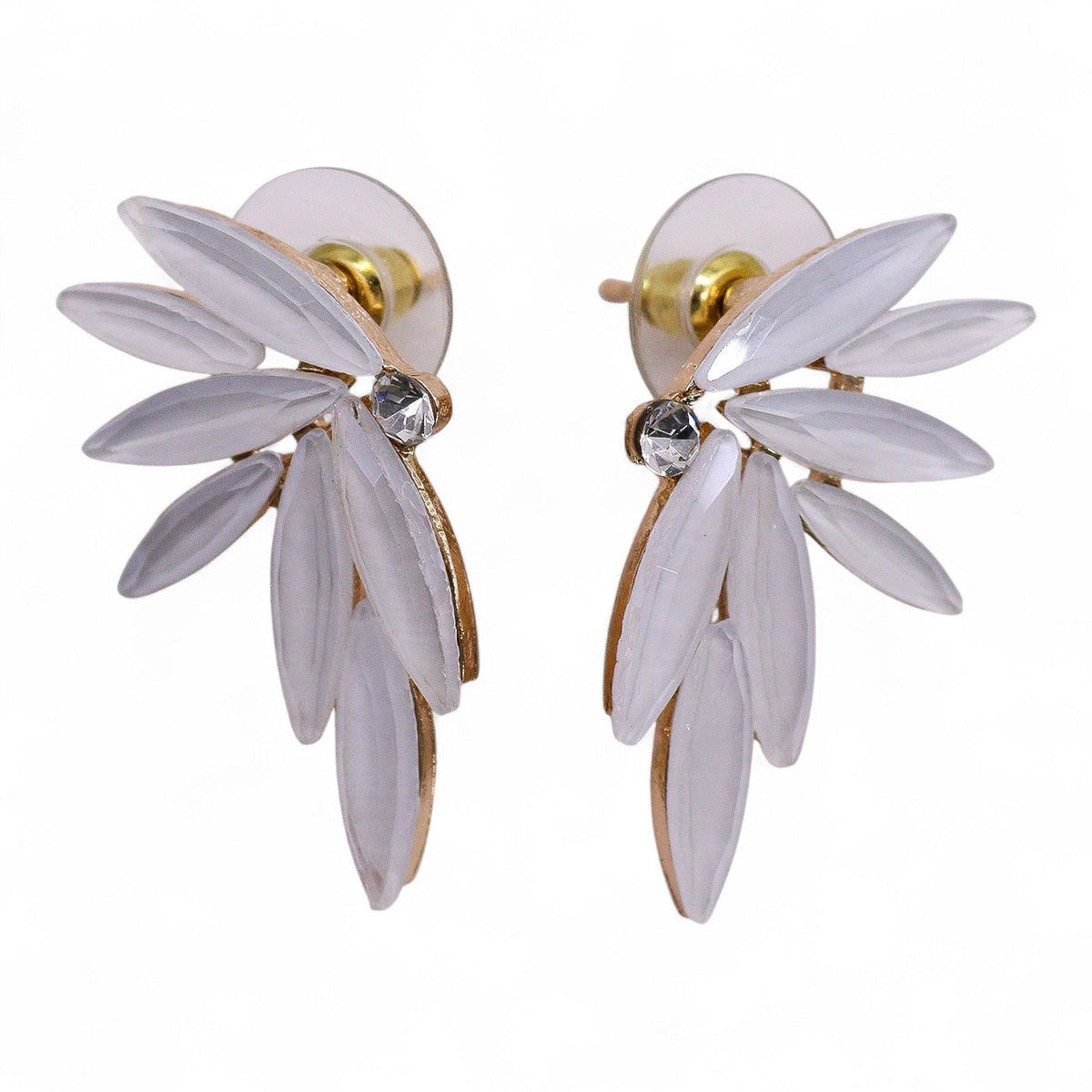 Boucles d'Oreilles Verre Vintage Fée - Élégance Éthérée – photo 3