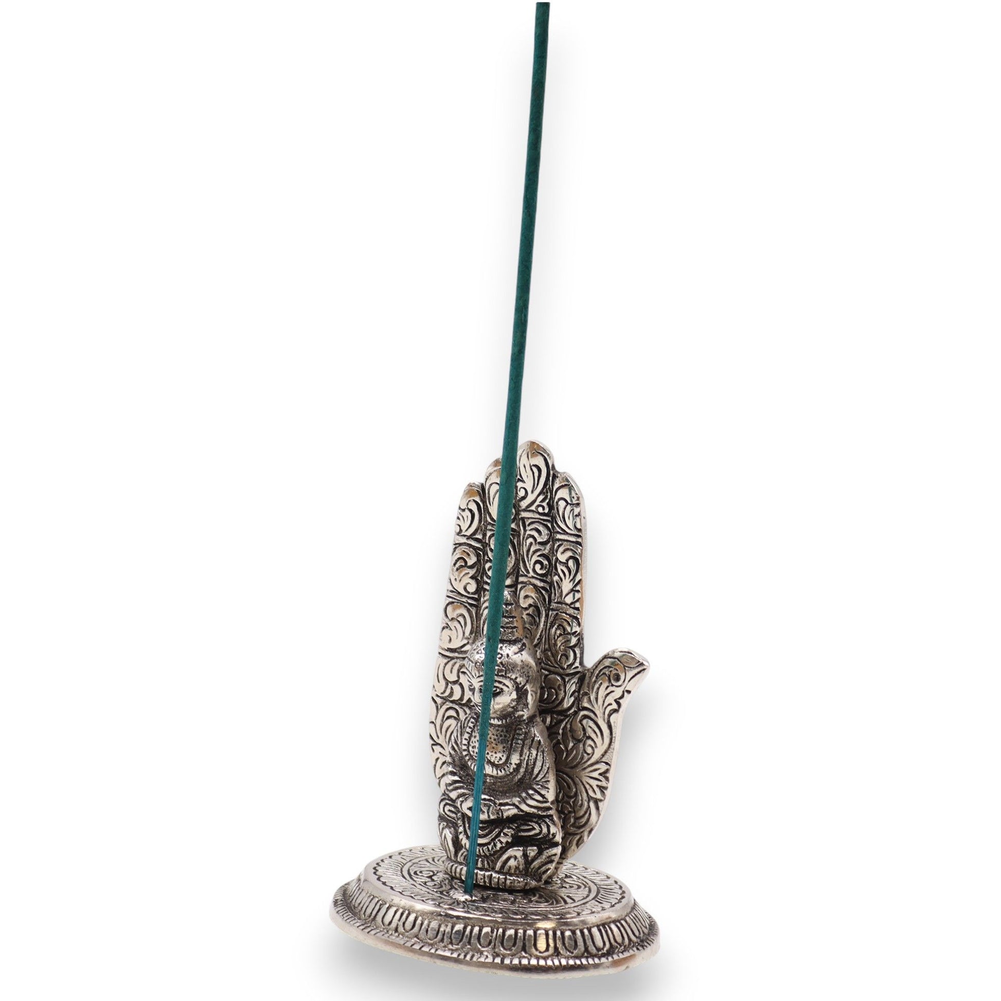Porte-Encens Main de Bouddha 13x9cm - Méditation – photo 4