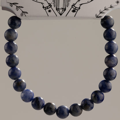Bracelet Sodalite — Perles de 6 mm — 17 cm - photo 3