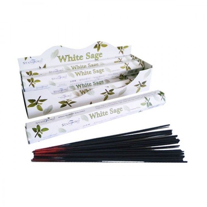 Bâtons Encens Sauge Blanche - Purification & Protection