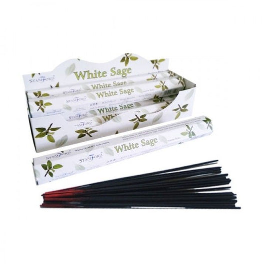 Bâtons Encens Sauge Blanche - Purification & Protection