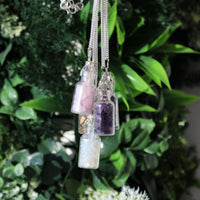 Collier flacon de pierres - Opalite - photo 2